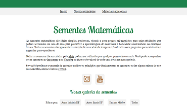 sementes matematicas